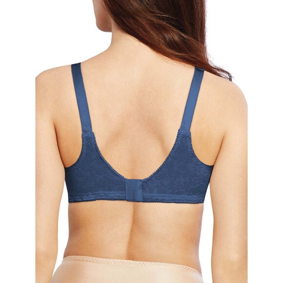 NWT Bali Bra Double Support M-Frame Cushioned Flexible Fit In The Blue 36C - Picture 4 of 11